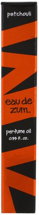 Eau De Zum, Perfume Oil, Patchouli.33 fl oz by Indigo Wild, 洗澡，美容，香水噴霧 HK 香港