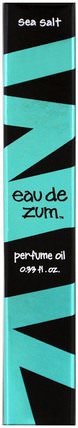 Eau De Zum, Perfume Oil, Sea Salt.33 fl oz by Indigo Wild, 洗澡，美容，香水噴霧 HK 香港