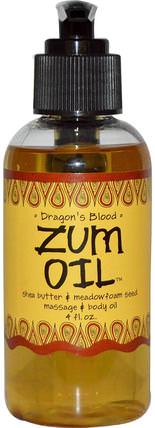 Zum Oil, Dragons Blood, 4 fl oz by Indigo Wild, 健康，皮膚，沐浴，美容油，身體護理油，按摩油 HK 香港