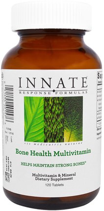 Bone Health Multivitamin, 120 Tablets by Innate Response Formulas, 維生素，多種維生素，骨骼，骨質疏鬆症 HK 香港