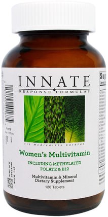 Womens Multivitamin, 120 Tablets by Innate Response Formulas, 維生素，女性多種維生素，女性 HK 香港