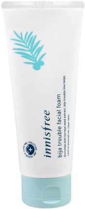 Bija Trouble Facial Foam, 150 ml by Innisfree, 美容，面部護理，洗面奶，沐浴 HK 香港