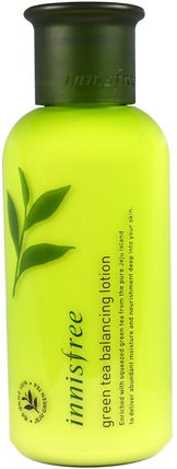 Green Tea Balancing Lotion, 160 ml by Innisfree, 美容，面部護理，面霜乳液，精華素，綠茶皮膚 HK 香港