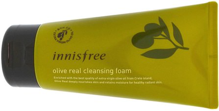 Olive Real Cleansing Foam, 150 ml by Innisfree, 美容，面部護理，洗面奶，沐浴 HK 香港