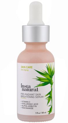 Pro Radiant Skin Brightening Serum, Skin Care, Anti-Aging, 1 fl oz (30 ml) by InstaNatural, 美容，維生素c HK 香港