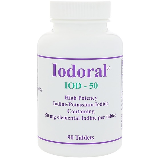 健康 - Optimox Corporation, Iodoral, 50 mg, 90 Tablets