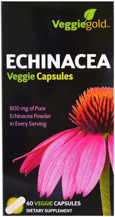 Echinacea, 60 Veggie Caps by Irwin Naturals, 補充劑，抗生素，紫錐花膠囊片 HK 香港