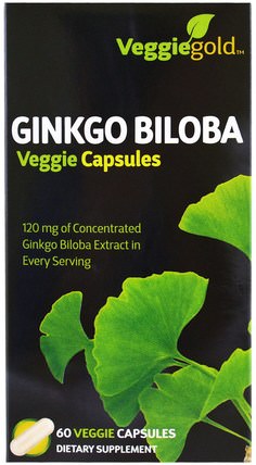Gingko Biloba, 60 Veggie Caps by Irwin Naturals, 草藥，銀杏葉 HK 香港