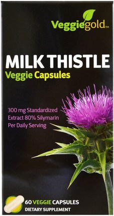 Milk Thistle, 60 Veggie Caps by Irwin Naturals, 健康，排毒，奶薊（水飛薊素） HK 香港