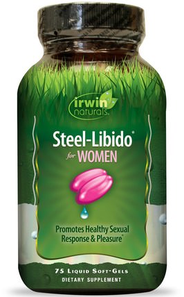 Steel-Libido for Women, 75 Liquid Soft-Gels by Irwin Naturals, 健康，女性，ashwagandha婦女 HK 香港