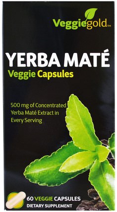 Yerba Mate, 60 Veggie Caps by Irwin Naturals, 食物，涼茶，馬黛茶，健康，能量 HK 香港