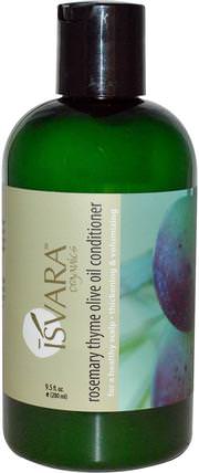 Conditioner, Rosemary Thyme Olive Oil, 9.5 fl oz (280 ml) by Isvara Organics, 洗澡，美容，頭髮，頭皮，洗髮水，護髮素，護髮素 HK 香港