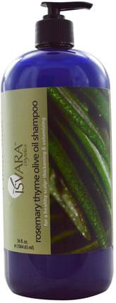 Shampoo, Rosemary Thyme Olive Oil, 36 fl oz (1064.65 ml) by Isvara Organics, 洗澡，美容，頭髮，頭皮，洗髮水，護髮素 HK 香港