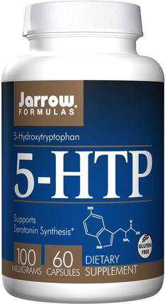 5-HTP, 100 mg, 60 Capsules by Jarrow Formulas, 補充劑，5-htp，5-htp 100 mg HK 香港