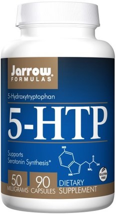5-HTP, 50 mg, 90 Capsules by Jarrow Formulas, 補充劑，5-htp，5-htp 50 mg HK 香港