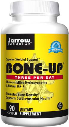 Bone-Up, Three Per Day, 90 Capsules by Jarrow Formulas, 補品，礦物質，鈣，健康，骨質疏鬆症 HK 香港