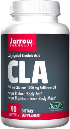 CLA, Conjugated Linoleic Acid, 90 Softgels by Jarrow Formulas, 減肥，飲食，cla（共軛亞油酸） HK 香港