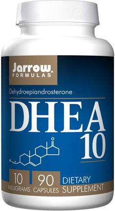 DHEA 10, 10 mg, 90 Capsules by Jarrow Formulas, 補充劑，dhea，酶 HK 香港