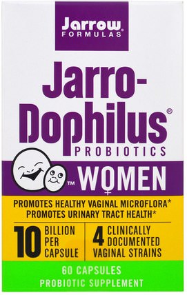 Jarro-Dophilus Probiotics, 10 Billion, Women, 60 Capsules by Jarrow Formulas, 健康，女性 HK 香港