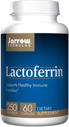 Lactoferrin, 250 mg, 60 Capsules by Jarrow Formulas, 補充劑，氨基酸，乳鐵蛋白 HK 香港