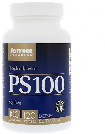 PS 100, Phosphatidylserine, 100 mg, 120 Softgels by Jarrow Formulas, 健康，感冒和病毒，免疫系統 HK 香港