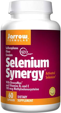 Selenium Synergy, 200 mcg, 60 Capsules by Jarrow Formulas, 補充劑，抗氧化劑，硒 HK 香港