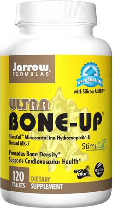Ultra Bone-Up, 120 Tablets by Jarrow Formulas, 補充劑，礦物質，羥基磷灰石鈣，健康，關節炎 HK 香港