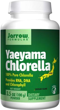 Yaeyama Chlorella, Powder, 3.5 oz (100 g) by Jarrow Formulas, 補品，超級食品，小球藻粉 HK 香港