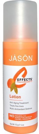 C-Effects, Lotion, 4 oz (113 g) by Jason Natural, 健康，女性，α硫辛酸霜噴霧，面部護理 HK 香港