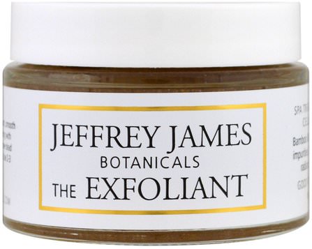 The Exfoliant Radiant Complex Scrub, 2.0 oz (59 ml) by Jeffrey James Botanicals, 美容，面部護理，皮膚類型中性至乾性皮膚 HK 香港