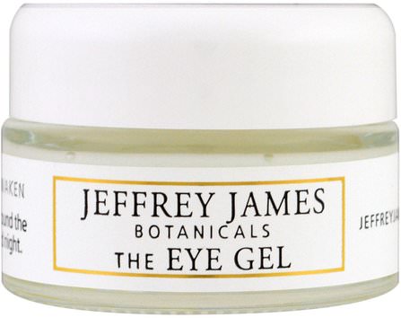The Eye Gel, Soothe Renew Awaken, 0.5 oz (15 ml) by Jeffrey James Botanicals, 美容，眼霜，面部護理，皮膚類型抗衰老皮膚 HK 香港