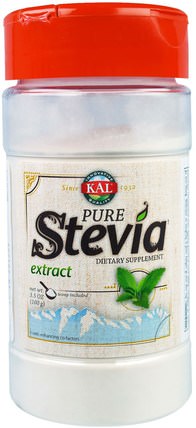 Pure Stevia Extract, 3.5 oz (100 g) by KAL, 健康 HK 香港