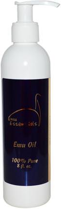 Emu Essentials, Emu Oil, 8 fl oz by Kalaya Calandri, 健康，皮膚，鴯oil油，傷害燒傷 HK 香港