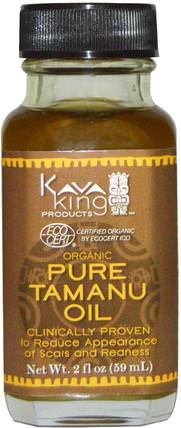 Organic Pure Tamanu Oil, 2 fl oz (59 ml) by Kava King Products Inc, 健康，皮膚，tamanu油 HK 香港