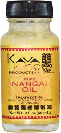 Pure Nangai Oil, 2 fl oz (59 ml) by Kava King Products Inc, 健康，皮膚，頭髮，頭皮 HK 香港