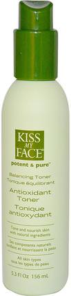 Antioxidant Toner, 5.3 fl oz (156 ml) by Kiss My Face, 美容，面部調色劑，面部護理，皮膚 HK 香港