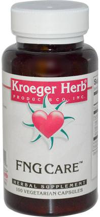 FNG Care, 100 Veggie Caps by Kroeger Herb Co, 健康 HK 香港