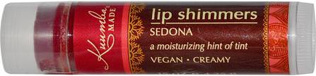 Lip Shimmers, Sedona, 0.15 oz (4.25 g) by Kuumba Made, 洗澡，美容，口紅，光澤，襯墊 HK 香港