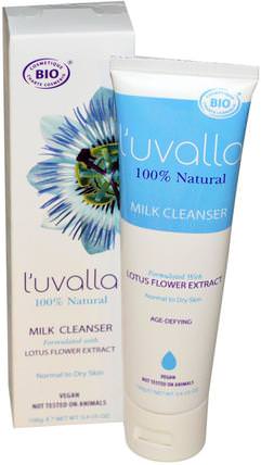 3.4 oz (100 g) by Luvalla Certified Organic Milk Cleanser, 美容，面部護理，皮膚類型正常至乾性皮膚類型抗衰老皮膚 HK 香港