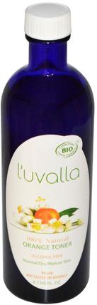 Alcohol Free, 6.7 fl oz by Luvalla Certified Organic Orange Toner, 美容，面部護理，皮膚類型正常至乾性皮膚，面部調色劑 HK 香港