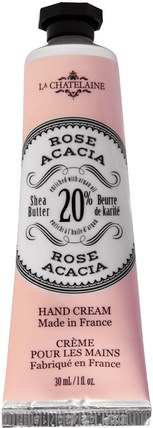 Hand Cream, Rose Acacia, 1 fl oz (30 ml) by La Chatelaine, 洗澡，美容，護手霜 HK 香港