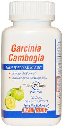Garcinia Cambogia, 90 Vcaps by Labrada Nutrition, 減肥，飲食，藤黃果 HK 香港
