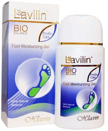 Foot Moisturizing Gel, 100 ml by Lavilin, 洗澡，美容，腳部護理 HK 香港