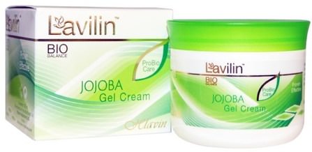 Jojoba Gel Cream, 100 ml by Lavilin, 美容，面部護理，曬傷防曬，健康，皮膚，荷荷巴油 HK 香港