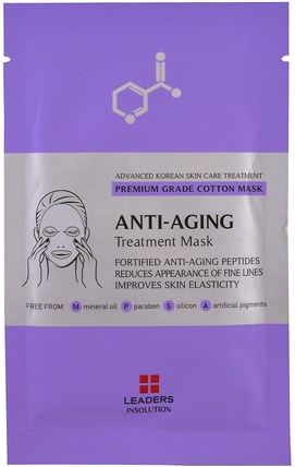 Anti-Aging Treatment Mask, 1 Mask by Leaders, 美容，面膜，面膜 HK 香港