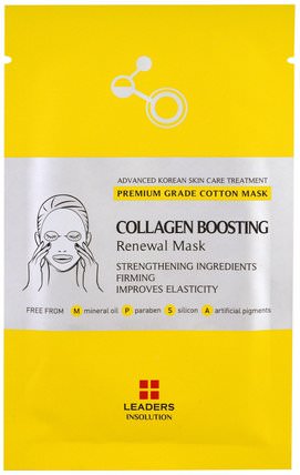 Collagen Boosting Renewal Mask, 1 Mask by Leaders, 美容，面膜，面膜 HK 香港