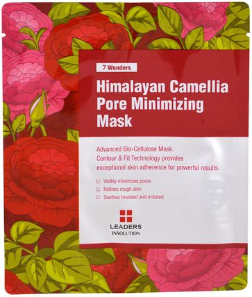 Himalayan Camellia Pore Minimizing Mask, 1 Mask by Leaders, 美容，面膜，面膜 HK 香港