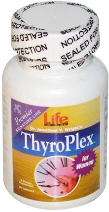 ThyroPlex for Women, 30 Capsules by Life Enhancement, 補品，牛產品，女性 HK 香港