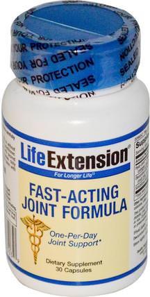 Fast-Acting Joint Formula, 30 Capsules by Life Extension, 健康，骨骼，骨質疏鬆症，關節健康 HK 香港
