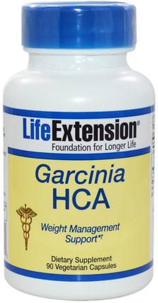 Garcinia HCA, 90 Veggie Caps by Life Extension, 減肥，飲食，藤黃果，健康 HK 香港